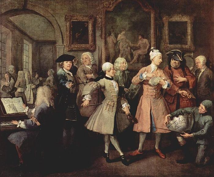 William Hogarth Gemaldefolge